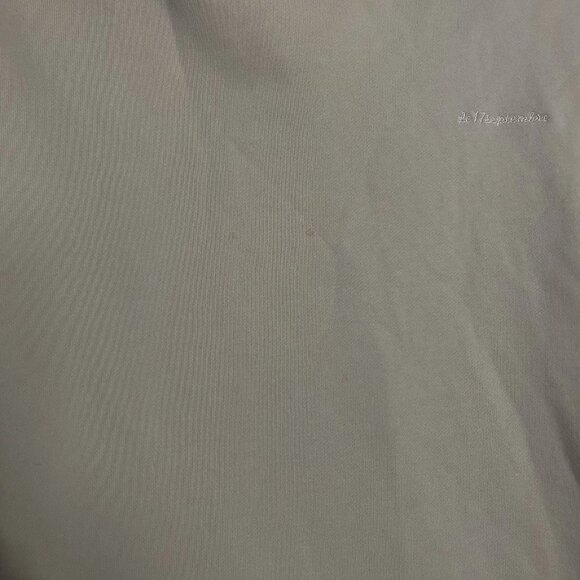 Le 17 Septembre Homme Mens Tan Embroidered Hooded Pullover Sweatshirt Size 46 - Picture 6 of 6